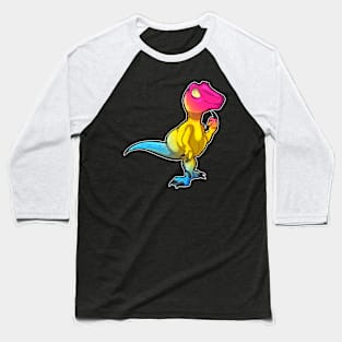 Pride Dino - Pansexual Baseball T-Shirt